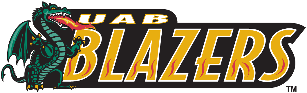 UAB Blazers 1996-Pres Wordmark Logo v2 iron on transfers for T-shirts